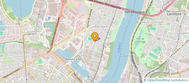 localisation de l'entreprise MONSIEUR STANISLAS FRAGNIERE  BORDEAUX