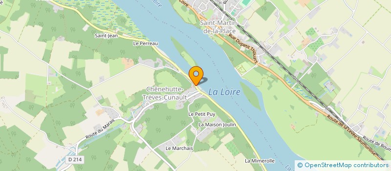 localisation de l'entreprise MONSIEUR STANISLAS FROGER  GENNES-VAL-DE-LOIRE