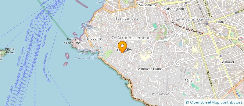 localisation de l'entreprise MONSIEUR STANISLAS GAUBERT à MARSEILLE