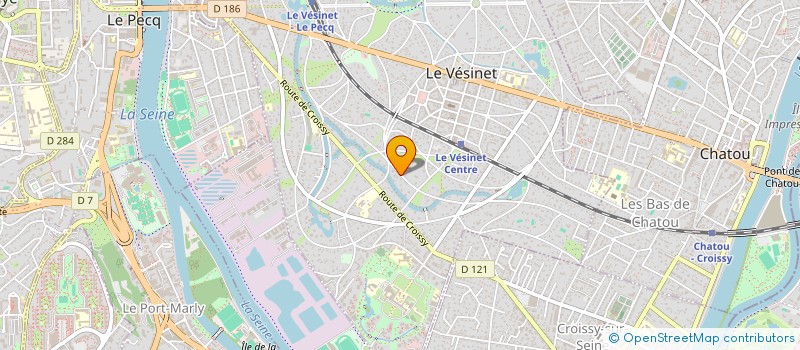 localisation de l'entreprise MONSIEUR STANISLAS GILLYBOEUF  LE VESINET