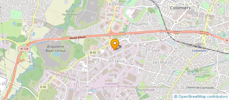 localisation de l'entreprise MONSIEUR STANISLAS GORSKI à COLOMIERS