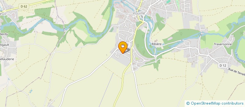 localisation de l'entreprise MONSIEUR STANISLAS GOUVARD  VOUILLE