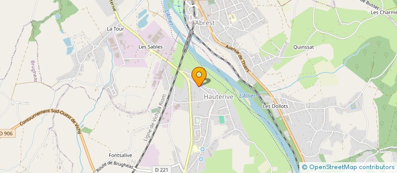 localisation de l'entreprise MONSIEUR STANISLAS GRANGE  SAINT-YORRE