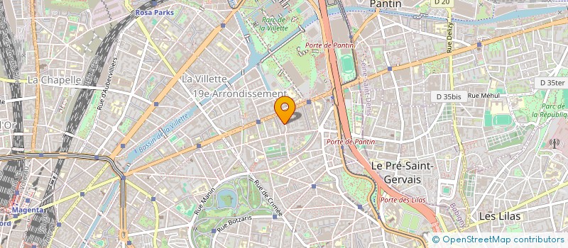 localisation de l'entreprise MONSIEUR STANISLAS HOUZET  PARIS