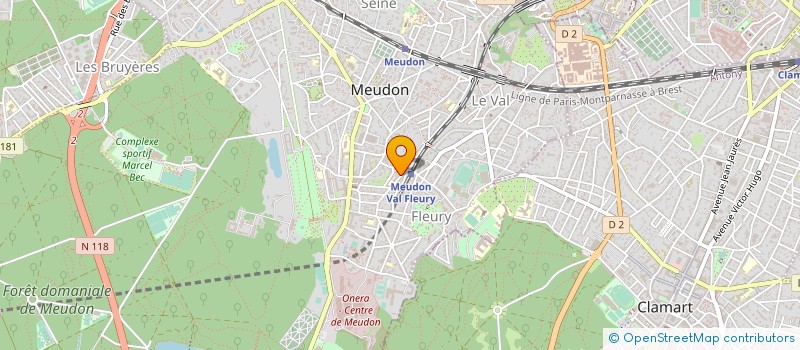 localisation de l'entreprise MONSIEUR STANISLAS JAFFRE à MEUDON