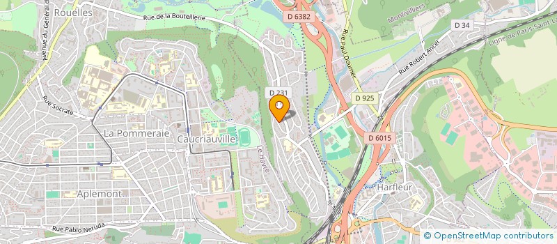 localisation de l'entreprise MONSIEUR STANISLAS JAN  HARFLEUR