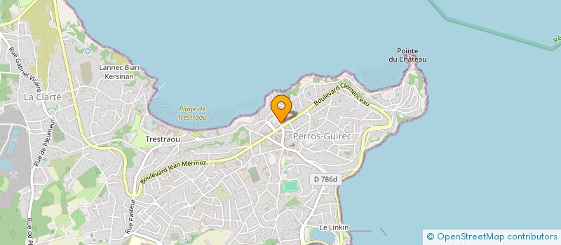 localisation de l'entreprise MONSIEUR STANISLAS JANASZEK  PERROS-GUIREC