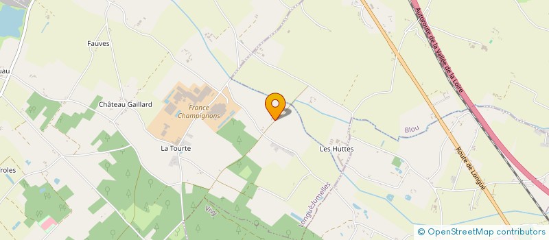 localisation de l'entreprise MONSIEUR STANISLAS KASPRZACK  GENNES-VAL-DE-LOIRE