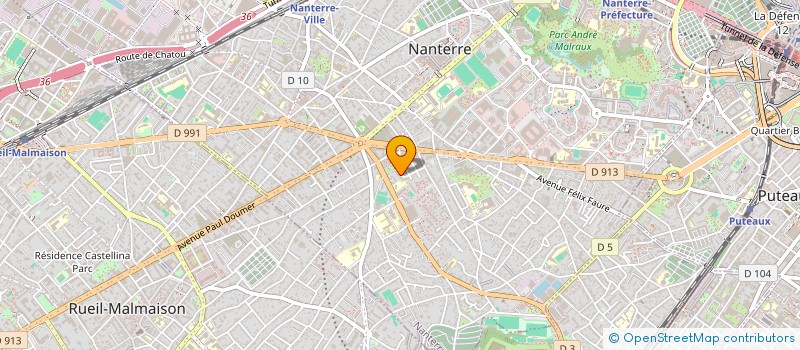 localisation de l'entreprise MONSIEUR STANISLAS KORALEWSKI  NANTERRE