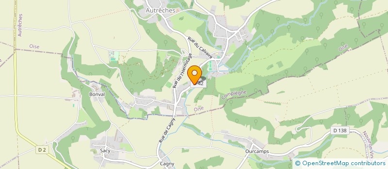 localisation de l'entreprise MONSIEUR STANISLAS KOWALSKI  AUTRECHES