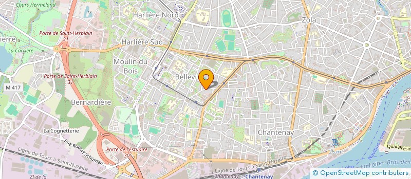 localisation de l'entreprise MONSIEUR STANISLAS LAUGIER à NANTES