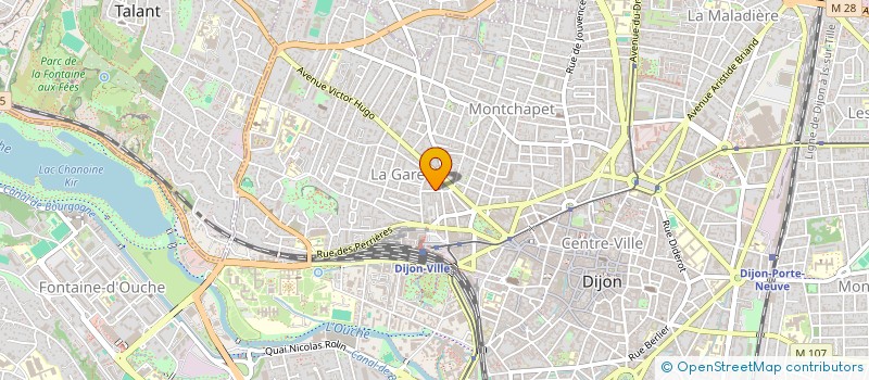 localisation de l'entreprise MONSIEUR STANISLAS LE BOUCHER D'HEROUVILLE à DIJON