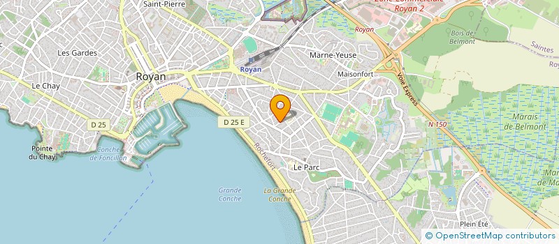 localisation de l'entreprise MONSIEUR STANISLAS LE MEZO  ROYAN