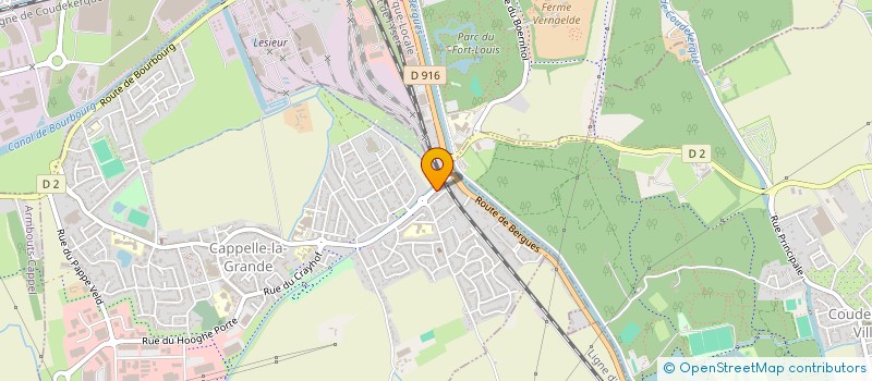 localisation de l'entreprise MONSIEUR STANISLAS LEBRUN  CAPPELLE-LA-GRANDE