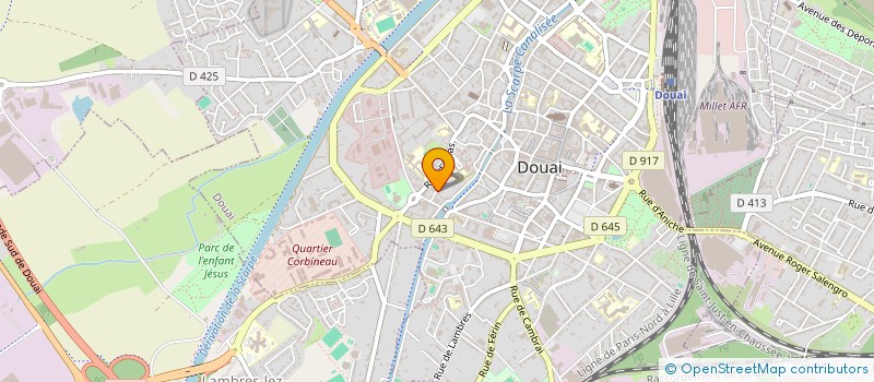 localisation de l'entreprise MONSIEUR STANISLAS LOT à DOUAI