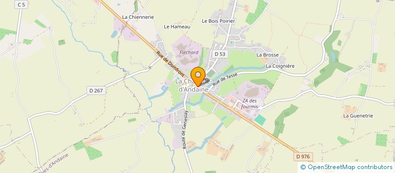 localisation de l'entreprise MONSIEUR STANISLAS LUSSEAU à RIVES D'ANDAINE