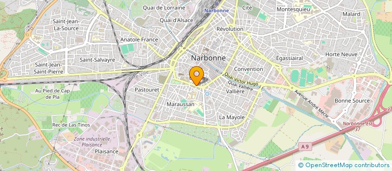 localisation de l'entreprise MONSIEUR STANISLAS MAROUBY à NARBONNE