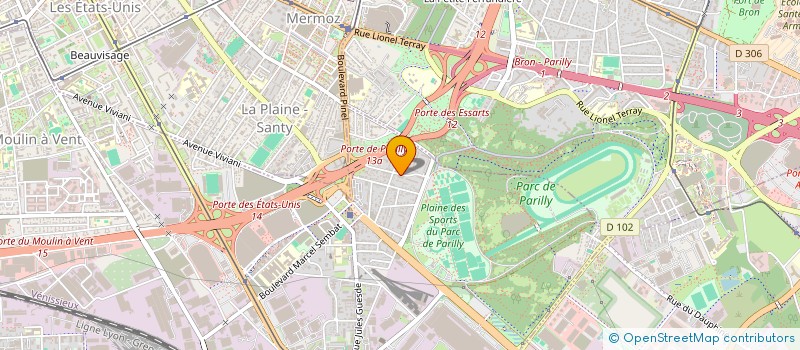 localisation de l'entreprise MONSIEUR STANISLAS MARTINEZ  VENISSIEUX