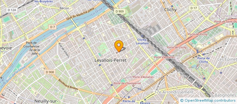 localisation de l'entreprise MONSIEUR STANISLAS MELLERIO à LEVALLOIS-PERRET