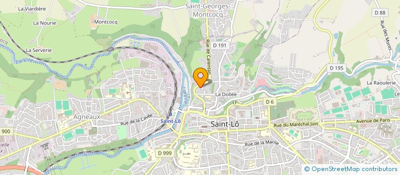 localisation de l'entreprise MONSIEUR STANISLAS MESNIL-LETELLIER  SAINT-LO