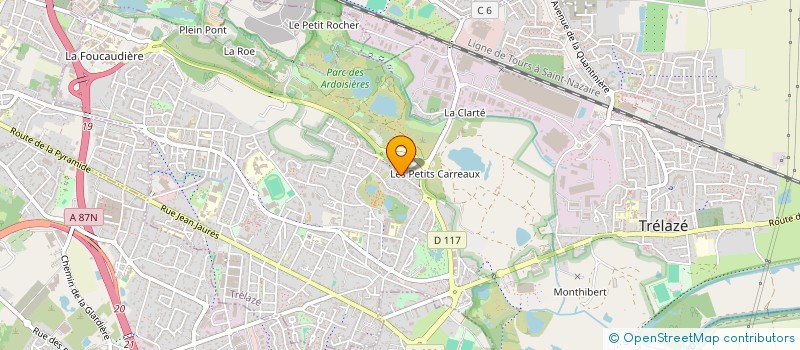 localisation de l'entreprise MONSIEUR STANISLAS MISTARZ à TRELAZE