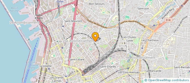 localisation de l'entreprise MONSIEUR STANISLAS MISTRETTA à MARSEILLE