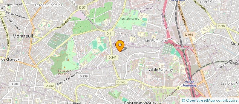 localisation de l'entreprise MONSIEUR STANISLAS MITRIDATE à FONTENAY-SOUS-BOIS