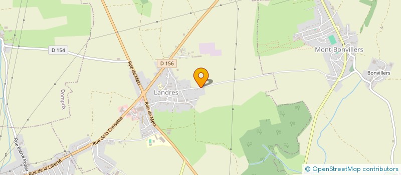 localisation de l'entreprise MONSIEUR STANISLAS MOREAU  LANDRES