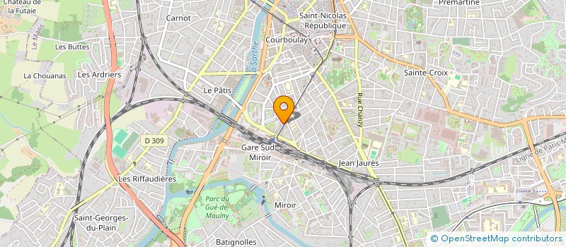 localisation de l'entreprise MONSIEUR STANISLAS NOYON  LE MANS