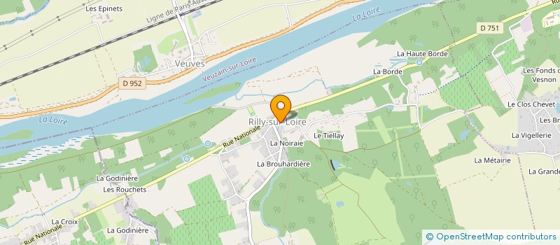 localisation de l'entreprise MONSIEUR STANISLAS OUCHENIR  RILLY-SUR-LOIRE