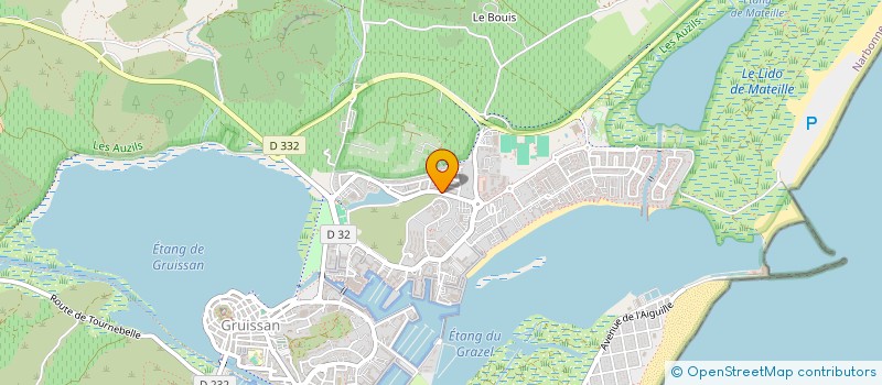 localisation de l'entreprise MONSIEUR STANISLAS PAIN  GRUISSAN