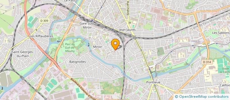 localisation de l'entreprise MONSIEUR STANISLAS PELPEL  LE MANS