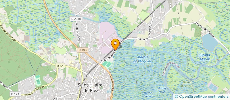 localisation de l'entreprise MONSIEUR STANISLAS PIEDPLAT  SAINT-HILAIRE-DE-RIEZ