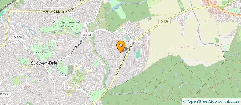 localisation de l'entreprise MONSIEUR STANISLAS PROVOT  NOISEAU