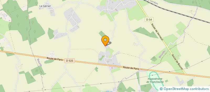 localisation de l'entreprise MONSIEUR STANISLAS RAIMBAULT  BOURTH