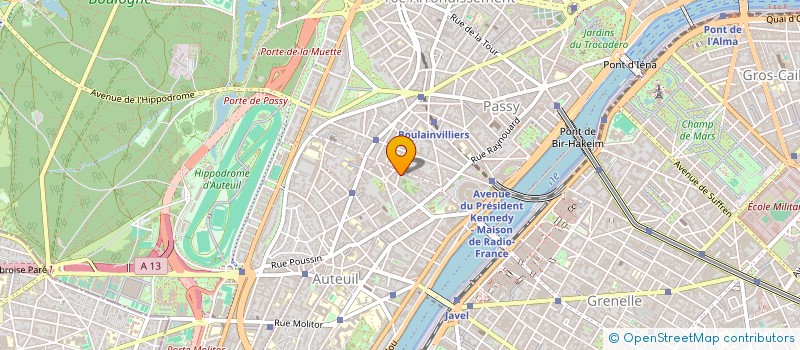 localisation de l'entreprise MONSIEUR STANISLAS RICHE  PARIS