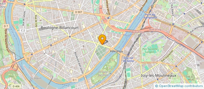 localisation de l'entreprise MONSIEUR STANISLAS RODIER à BOULOGNE-BILLANCOURT