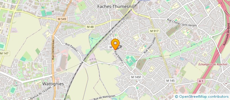 localisation de l'entreprise MONSIEUR STANISLAS ROGOWICZ  FACHES-THUMESNIL