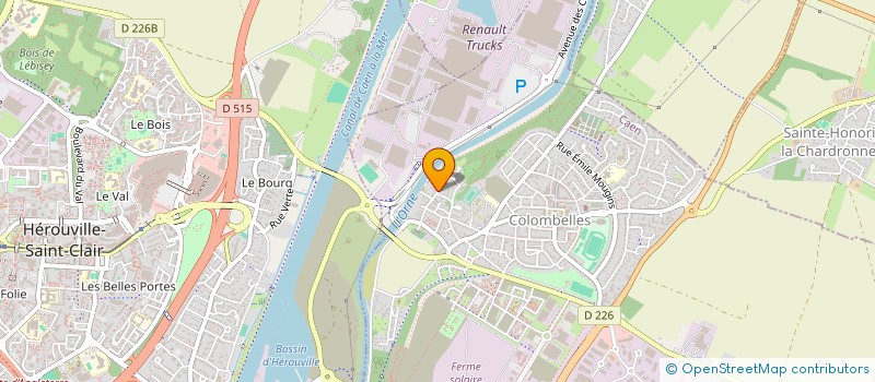 localisation de l'entreprise MONSIEUR STANISLAS ROZENBAJGIER  COLOMBELLES