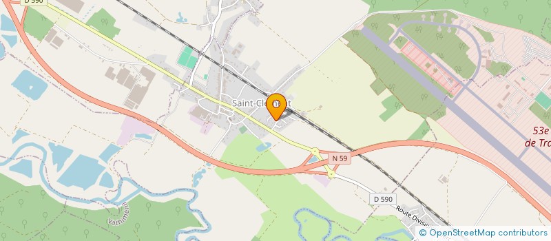 localisation de l'entreprise MONSIEUR STANISLAS SAVELIEFF  SAINT-CLEMENT