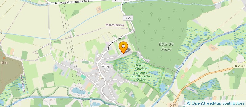 localisation de l'entreprise MONSIEUR STANISLAS STACHOWIAK  VRED