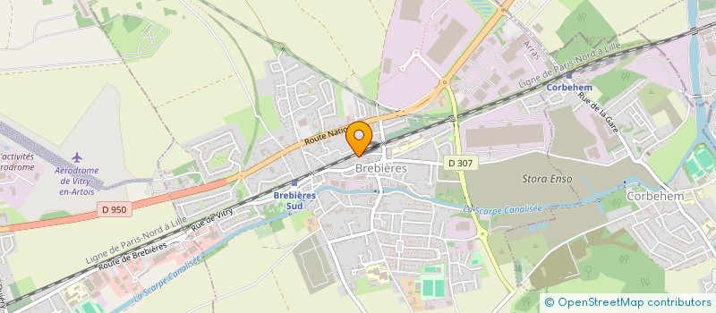 localisation de l'entreprise MONSIEUR STANISLAS SZYMCZAK à BREBIERES