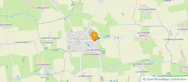 localisation de l'entreprise MONSIEUR STANISLAS TINDANO  MOUZEIL