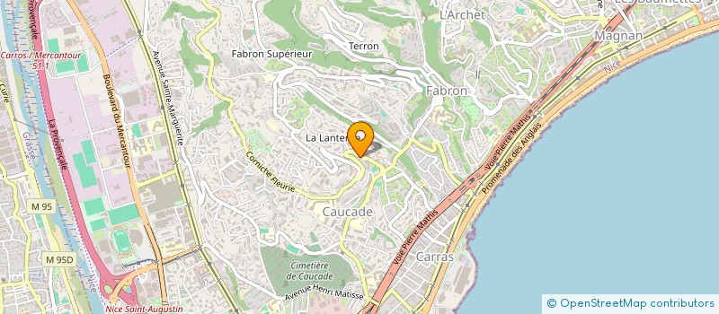 localisation de l'entreprise MONSIEUR STANISLAS TROZZO à NICE