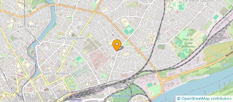 localisation de l'entreprise MONSIEUR STANISLAS VALAT à NANTES