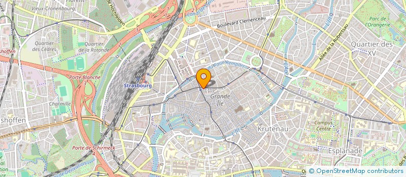 localisation de l'entreprise MONSIEUR STANISLAS WANG-GENH à STRASBOURG