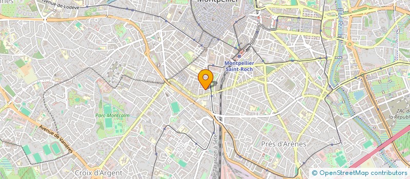 localisation de l'entreprise MONSIEUR STANISLAS WEHBE à MONTPELLIER