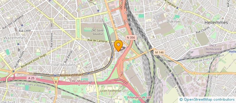 localisation de l'entreprise MONSIEUR STANISLAS ZETT  LILLE