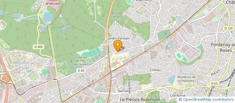 localisation de l'entreprise MONSIEUR STANISLAV ALEXANDROV à CLAMART