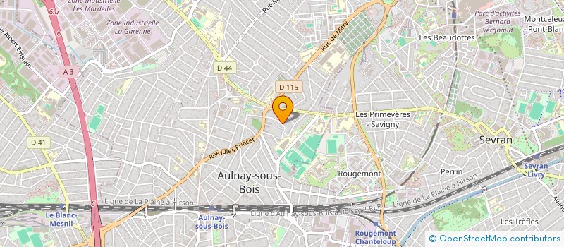 localisation de l'entreprise MONSIEUR STANISLAV AVADANII  BUSSY-SAINT-GEORGES